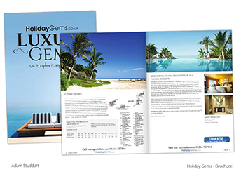 Holiday Gems - Brochure Design