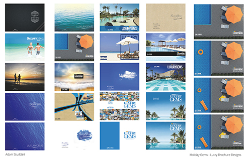 Holiday Gems - Brochure Design